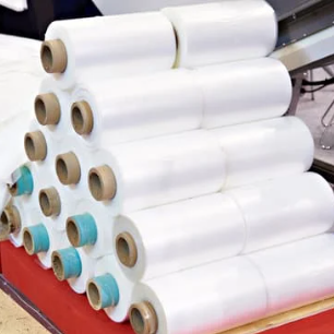Tumpukan plastik LDPE Roll